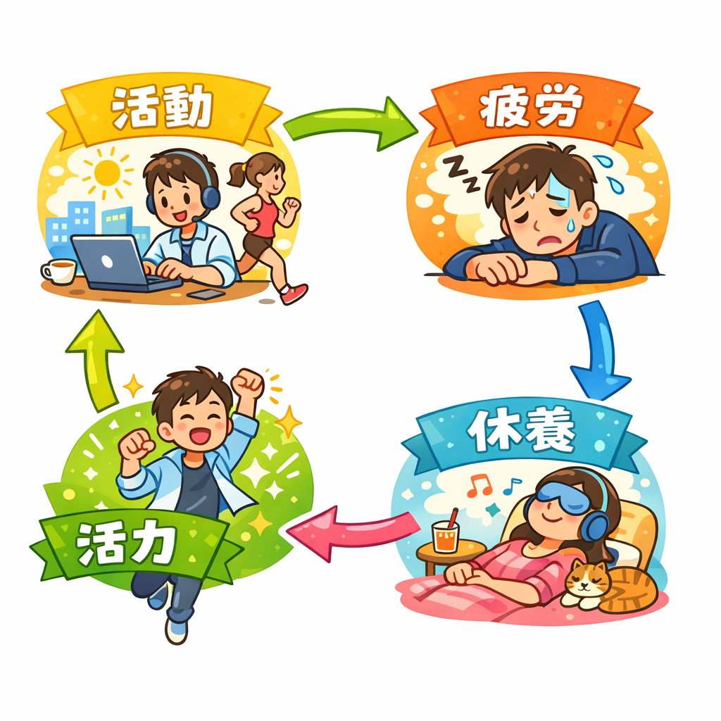 "寝る"以外の科学的な休養法