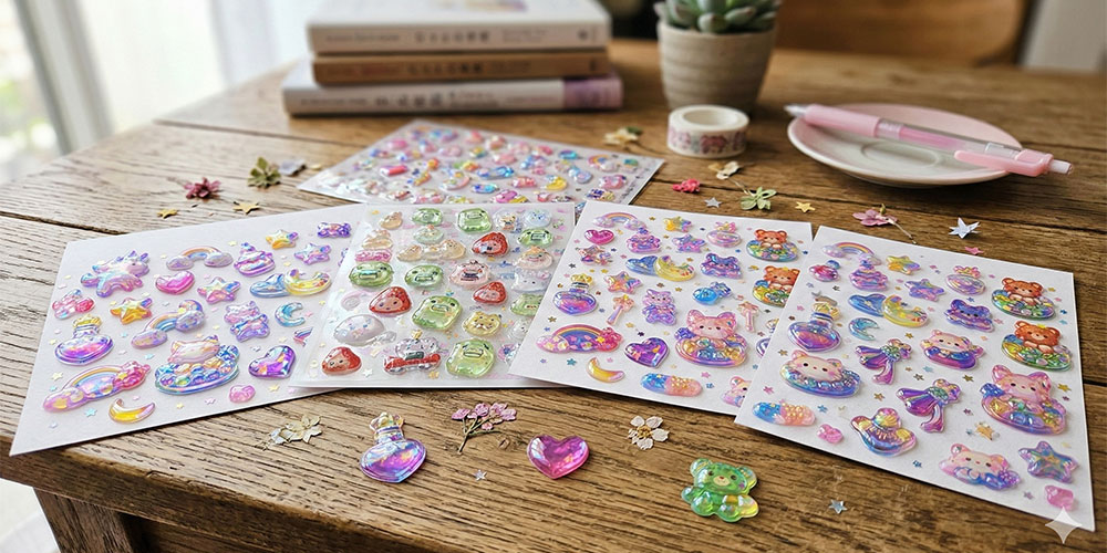 ぷっくり可愛いシールブーム、親子の「適温」は？